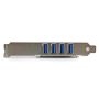 StarTech.com 4-poorts PCI Express PCIe SuperSpeed USB 3.0 controllerkaartadapter met UASP SATA-voeding (PEXUSB3S4V) thumbnail
