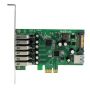 StarTech.com 7-poorts PCI Express USB 3.0 kaart standard en low-profile design (PEXUSB3S7) thumbnail