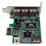 StarTech.com 4-poort PCI Express Low Profile High Speed USB-kaart (PEXUSB4DP) thumbnail