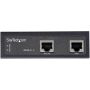 StarTech.com Industrial Gigabit Ethernet PoE Injector 30W 802.3at PoE+ Midspan 48V-56VDC DIN Rail Power Over Ethernet Injector Adapter -40°C to +75°C Camera's/Sensoren/WiFi APs (POEINJ30W) thumbnail