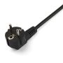 StarTech.com 2m Computer Splitter Stroomkabel, 18AWG, EU Schuko naar 2x C13, 10A 250V, Zwart, AC Vervangkabel, Printer Voedingskabel, PC Power Supply Kabel, TV/Monitor Electriciteitssnoer, UL-Listed (PXT101YEU2M) thumbnail