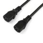 StarTech.com 2m Computer Splitter Stroomkabel, 18AWG, EU Schuko naar 2x C13, 10A 250V, Zwart, AC Vervangkabel, Printer Voedingskabel, PC Power Supply Kabel, TV/Monitor Electriciteitssnoer, UL-Listed (PXT101YEU2M) thumbnail
