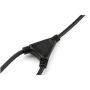 StarTech.com 2m Computer Splitter Stroomkabel, 18AWG, EU Schuko naar 2x C13, 10A 250V, Zwart, AC Vervangkabel, Printer Voedingskabel, PC Power Supply Kabel, TV/Monitor Electriciteitssnoer, UL-Listed (PXT101YEU2M) thumbnail
