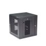 StarTech.com 4 Post 12U Wandmonteerbare Netwerkkast met 1U Schap, 19" Scharnierende Patchkast voor Data/AV/Electronica/Computer Apparatuur, Veelzijdig Geventileerd Server Rack, Vergrendelbaar (RK1224WALHM) thumbnail