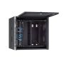 StarTech.com 4 Post 12U Wandmonteerbare Netwerkkast met 1U Schap, 19" Scharnierende Patchkast voor Data/AV/Electronica/Computer Apparatuur, Veelzijdig Geventileerd Server Rack, Vergrendelbaar (RK1224WALHM) thumbnail
