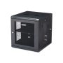 StarTech.com 4 Post 12U Wandmonteerbare Netwerkkast met 1U Schap, 19" Scharnierende Patchkast voor Data/AV/Electronica/Computer Apparatuur, Veelzijdig Geventileerd Server Rack, Vergrendelbaar (RK1224WALHM) thumbnail