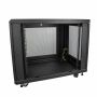 StarTech.com 12U Enterprise-Grade Server Rack Cabinet Kit, 19in Vergrendelbare 4-Post Patchkast met Schap en Kabelbeheer, 75cm Montagediepte, 450kg Draagkracht (RK1233BKM) thumbnail