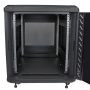 StarTech.com 12U Enterprise-Grade Server Rack Cabinet, 19in Vergrendelbare 4-Post Patchkast met 75cm Montagediepte en 800kg Draagkracht (RK1236BKF) thumbnail