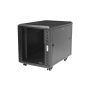 StarTech.com 12U Enterprise-Grade Server Rack Cabinet, 19in Vergrendelbare 4-Post Patchkast met 75cm Montagediepte en 800kg Draagkracht (RK1236BKF) thumbnail