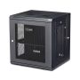 StarTech.com 12U 19" Wandmonteerbaar Netwerk Cabinet, Diepte 40cm (16"), Afsluitbaar IT Rack voor Netwerk Switch/Apparatuur, Geventileerd Data Rack met Schap & Zijpanelen, Voorgemonteerd (RK12WALHM) thumbnail