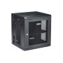 StarTech.com 4 Post 12U Wandmonteerbare Netwerkkast met 1U Schap, 19" Scharnierende Patchkast voor Data/AV/Electronica/Computer Apparatuur, Veelzijdig Geventileerd Server Rack, Vergrendelbaar (RK12WALHM) thumbnail