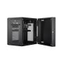 StarTech.com 4 Post 12U Wandmonteerbare Netwerkkast met 1U Schap, 19" Scharnierende Patchkast voor Data/AV/Electronica/Computer Apparatuur, Veelzijdig Geventileerd Server Rack, Vergrendelbaar (RK12WALHM) thumbnail