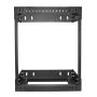 StarTech.com 2 Post 12U Heavy-Duty Wandmonteerbare Server Rack, 19" Open Frame Netwerk Rack met Verstelbare Diepte, Data Rack voor IT/AV/Patchpaneel/Computer Apparatuur, Incl Kooimoeren en Schroeven (RK12WALLOA) thumbnail