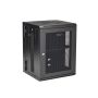 StarTech.com 15U 19" Wandmonteerbaar Netwerk Cabinet, Diepte 40cm (16"), Afsluitbaar IT Rack voor Netwerk Switch/Apparatuur, Geventileerd Data Rack met Schap & Zijpanelen, Voorgemonteerd (RK1520WALHM) thumbnail