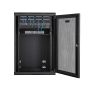 StarTech.com 4 Post 18U Wandmonteerbare Netwerkkast met 1U Schap, 19" Scharnierende Patchkast voor Data/AV/Electronica/Computer Apparatuur, Veelzijdig Geventileerd Server Rack, Vergrendelbaar (RK1820WALHM) thumbnail