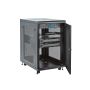 StarTech.com 4 Post 18U Netwerkkast, Vergrendelbare 19" Patchkast voor Computer / AV / IT / Data Apparatuur, Server Rack voor Bureau/Thuis met Wielen & Verstelbare Montagerails (RK1833BKM) thumbnail