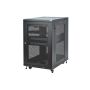 StarTech.com 18U Enterprise-Grade Server Rack Cabinet Kit, 19in Vergrendelbare 4-Post Patchkast met Schap en Kabelbeheer, 75cm Montagediepte, 450kg Draagkracht thumbnail