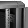 StarTech.com 4 Post 22U Netwerkkast, Vergrendelbare 19" Patchkast voor Computer / AV / IT / Data Apparatuur, Server Rack voor Bureau/Thuis met Wielen & Verstelbare Montagerails (RK2236BKF) thumbnail