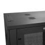 StarTech.com 4 Post 24U Netwerkkast, Vergrendelbare 19" Patchkast voor Computer / AV / IT / Data Apparatuur, Server Rack voor Bureau/Thuis met Wielen & Verstelbare Montagerails (RK2433BKM) thumbnail