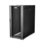StarTech.com 4 Post 25U Netwerkkast, Vergrendelbare 19" Patchkast voor Computer / AV / IT / Data Apparatuur, Server Rack voor Bureau/Thuis met Wielen & Verstelbare Montagerails (RK2537BKM) thumbnail