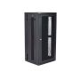 StarTech.com 4 Post 26U Wandmonteerbare Netwerkkast met 1U Schap, 19" Scharnierende Patchkast voor Data/AV/Electronica/Computer Apparatuur, Veelzijdig Geventileerd Server Rack, Vergrendelbaar (RK2620WALHM) thumbnail