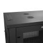 StarTech.com 2 Post 6U Wandmonteerbare Netwerkkast met 1U Schap, 19" Scharnierende Patchkast voor Data/AV/Electronica/Computer Apparatuur, Veelzijdig Geventileerd Server Rack, Vergrendelbaar (RK616WALM) thumbnail