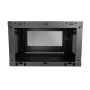 StarTech.com 2 Post 6U Wandmonteerbare Netwerkkast met 1U Schap, 19" Scharnierende Patchkast voor Data/AV/Electronica/Computer Apparatuur, Veelzijdig Geventileerd Server Rack, Vergrendelbaar (RK616WALM) thumbnail