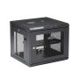 StarTech.com 9U Serverkast rack wand monteerbaar diepte tot 19" / 48 cm scharnierende behuizing (RK920WALM) thumbnail