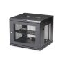 StarTech.com 4 Post 9U Wandmonteerbare Netwerkkast met 1U Schap, 19" Patchkast voor Data/AV/Electronica/Computer Apparatuur, Compacte Geventileerd Server Rack, Vergrendelbaar (RK920WALM) thumbnail