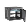 StarTech.com 4 Post 9U Wandmonteerbare Netwerkkast met 1U Schap, 19" Patchkast voor Data/AV/Electronica/Computer Apparatuur, Compacte Geventileerd Server Rack, Vergrendelbaar (RK920WALM) thumbnail