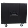 StarTech.com 4-Post 9U Mobiel Open Frame Server Rack, 19" Patchkast met Wielen en 4 Stijlen voor Thuis / Kantoor / Beperkte Ruimtes, Kleine Serverkast voor Computer / AV / Netwerk Apparatuur - TAA Compliant (RK960CP) thumbnail