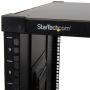 StarTech.com 4-Post 9U Mobiel Open Frame Server Rack, 19" Patchkast met Wielen en 4 Stijlen voor Thuis / Kantoor / Beperkte Ruimtes, Kleine Serverkast voor Computer / AV / Netwerk Apparatuur - TAA Compliant (RK960CP) thumbnail