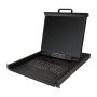 StarTech.com Single Port KVM Rack Console, KVM Switch met 19" LCD Scherm voor Server Rack, Universele 1U LCD KVM Lade met Kabels en Toebehoren, USB Ondersteuning, 50000 MTBF, QWERTY Keyboard (RKCONS1901) thumbnail
