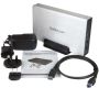 StarTech.com Externe USB 3.0 naar 3,5" SATA III SSD/HDD Behuizing met UASP - Zilver/Aluminium - USB naar 3.5" SATA Harde Schijf Behuizing (S3510SMU33) thumbnail