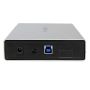StarTech.com Externe USB 3.0 naar 3,5" SATA III SSD/HDD Behuizing met UASP - Zilver/Aluminium - USB naar 3.5" SATA Harde Schijf Behuizing (S3510SMU33) thumbnail