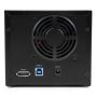 StarTech.com USB 3.0 / eSATA trayless 3,5 inch SATA III harde-schijfbehuizing met dubbele bay en UASP SATA 6 Gbps Hot-Swap HDD-behuizing met 2 bays (S352BU33RER) thumbnail