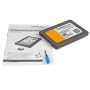 StarTech.com M.2 SSD naar 2,5 inch SATA III-adapter NGFF Solid-State Drive Converter met beschermende behuizing (SAT2M2NGFF25) thumbnail