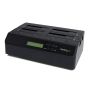 StarTech.com 4-Bay Hard Drive Cloner en Wisser, Standalone 1:3 HDD/SSD Kloner/Copier/Earser, USB 3.0/eSATA naar SATA Docking Station, Hard Disk Duplicator en Secure Erase Dock, Toolless/Top-Loading Ontwerp (SATDOCK4U3RE) thumbnail