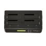 StarTech.com 4-Bay Hard Drive Cloner en Wisser, Standalone 1:3 HDD/SSD Kloner/Copier/Earser, USB 3.0/eSATA naar SATA Docking Station, Hard Disk Duplicator en Secure Erase Dock, Toolless/Top-Loading Ontwerp (SATDOCK4U3RE) thumbnail