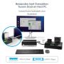 StarTech.com 4-Bay Hard Drive Cloner en Wisser, Standalone 1:3 HDD/SSD Kloner/Copier/Earser, USB 3.0/eSATA naar SATA Docking Station, Hard Disk Duplicator en Secure Erase Dock, Toolless/Top-Loading Ontwerp (SATDOCK4U3RE) thumbnail