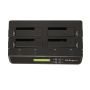StarTech.com 4-Bay Hard Drive Cloner en Wisser, Standalone 1:3 HDD/SSD Kloner/Copier/Earser, USB 3.0/eSATA naar SATA Docking Station, Hard Disk Duplicator en Secure Erase Dock, Toolless/Top-Loading Ontwerp (SATDOCK4U3RE) thumbnail