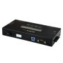 StarTech.com 4 Bay SSD/HDD Hard Drive Eraser, 2.5" & 3.5" SATA, Hostless Externe Standalone Disk Wiper/Sanitizer, 9 Erase Modes, RS232 Printer Port, NIST/DOD & TAA Compliant (SATERASER4) thumbnail