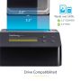 StarTech.com Single Bay Hard Drive Wisser, Standalone HDD/SSD Sanitizer/Eraser, USB 3.0 naar SATA II (3 Gbps), 9 Wismodi, LCD Display, Hard Disk Secure Erase Dock, DB-9 Printer Poort, NIST/DOD & TAA Compliant (SDOCK1EU3P) thumbnail