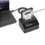 StarTech.com Single Bay Hard Drive Wisser, Standalone HDD/SSD Sanitizer/Eraser, 4Kn, USB 3.0 naar SATA III (6 Gbps), 9 Wismodi, LCD Display, Hard Disk Secure Erase Dock, DB-9 Printer Poort, TAA Compliant (SDOCK1EU3P2) thumbnail