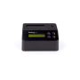 StarTech.com Single Bay Hard Drive Wisser, Standalone HDD/SSD Sanitizer/Eraser, 4Kn, USB 3.0 naar SATA III (6 Gbps), 9 Wismodi, LCD Display, Hard Disk Secure Erase Dock, DB-9 Printer Poort, TAA Compliant (SDOCK1EU3P2) thumbnail