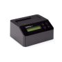 StarTech.com Single Bay Hard Drive Wisser, Standalone HDD/SSD Sanitizer/Eraser, 4Kn, USB 3.0 naar SATA III (6 Gbps), 9 Wismodi, LCD Display, Hard Disk Secure Erase Dock, DB-9 Printer Poort, TAA Compliant (SDOCK1EU3P2) thumbnail