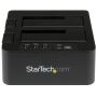 StarTech.com USB 3.1 (10Gbps) Standalone Duplicator Dock voor 2.5" & 3.5" SATA SSD/HDD schijven met Fast-Speed Duplication tot 28GB/min (SDOCK2U313R) thumbnail