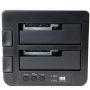 StarTech.com USB 3.1 (10Gbps) Standalone Duplicator Dock voor 2.5" & 3.5" SATA SSD/HDD schijven met Fast-Speed Duplication tot 28GB/min (SDOCK2U313R) thumbnail