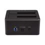 StarTech.com USB 3.0 dubbel harddisk docking station met UASP voor 2,5/3,5 inch SSD / HDD SATA 6 Gbps (SDOCK2U33) thumbnail