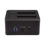 StarTech.com USB 3.0 dubbel harddisk docking station met UASP voor 2,5/3,5 inch SSD / HDD SATA 6 Gbps (SDOCK2U33) thumbnail